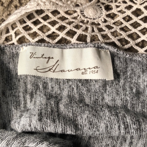 VINTAGE HAVANA LACE OPEN BACK SWEATER ! - Picture 4 of 4